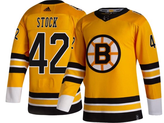 Pj Stock Boston Bruins Breakaway 2020/21 Special Edition Adidas Jersey - Gold