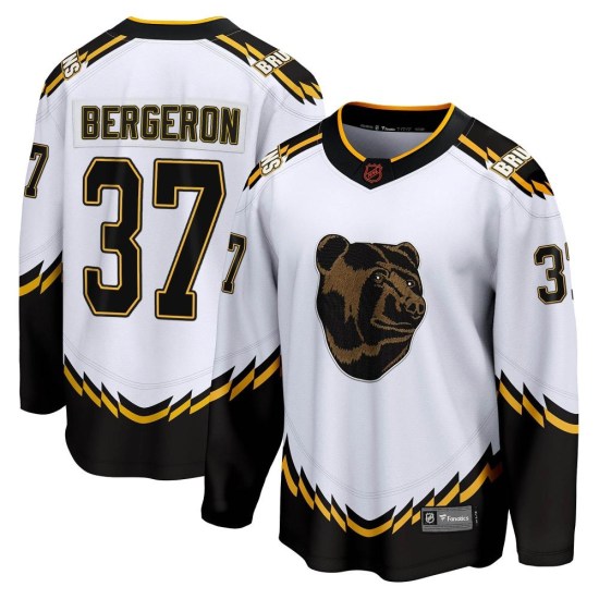 Patrice Bergeron Boston Bruins Breakaway Special Edition 2.0 Fanatics Branded Jersey - White