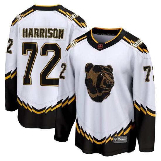 Brett Harrison Boston Bruins Breakaway Special Edition 2.0 Fanatics Branded Jersey - White