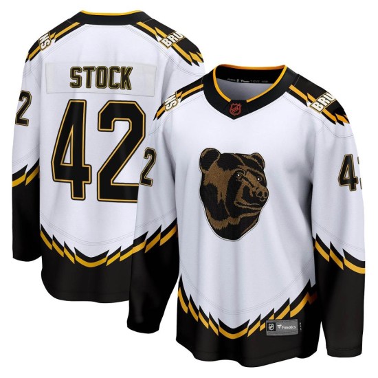 Pj Stock Boston Bruins Breakaway Special Edition 2.0 Fanatics Branded Jersey - White