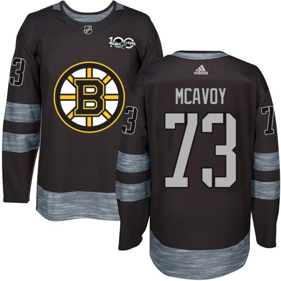 Charlie McAvoy Boston Bruins Authentic 1917-2017 100th Anniversary Jersey - Black