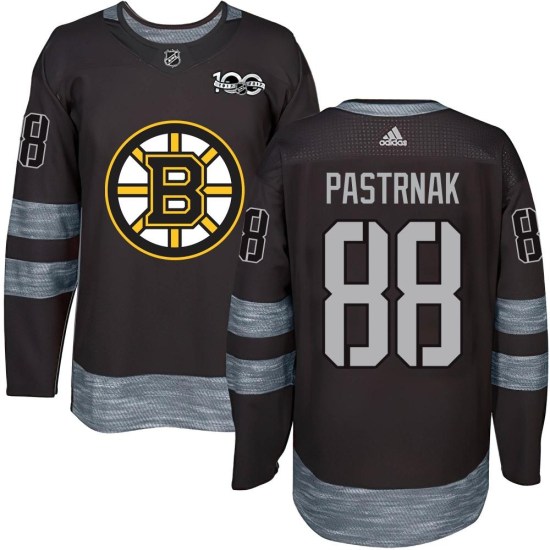 David Pastrnak Boston Bruins Authentic 1917-2017 100th Anniversary Jersey - Black