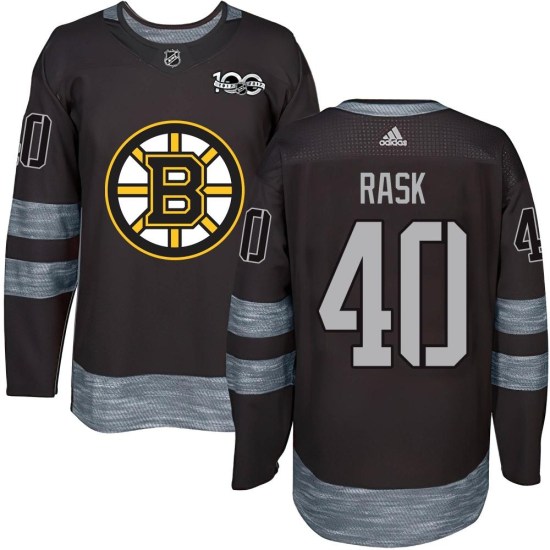 Tuukka Rask Boston Bruins Authentic 1917-2017 100th Anniversary Jersey - Black