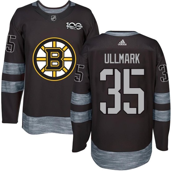 Linus Ullmark Boston Bruins Authentic 1917-2017 100th Anniversary Jersey - Black