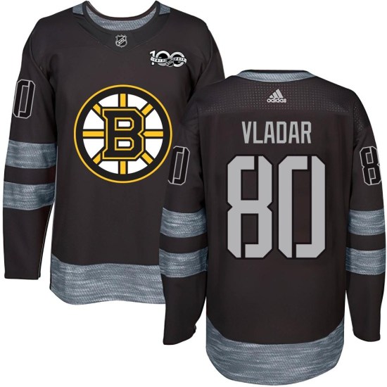 Daniel Vladar Boston Bruins Authentic 1917-2017 100th Anniversary Jersey - Black