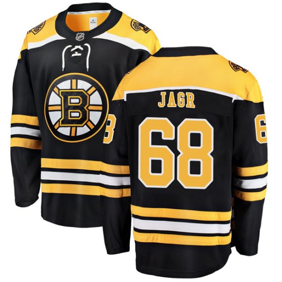 Jaromir Jagr Boston Bruins Breakaway Home Fanatics Branded Jersey - Black
