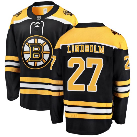 Hampus Lindholm Boston Bruins Breakaway Home Fanatics Branded Jersey - Black