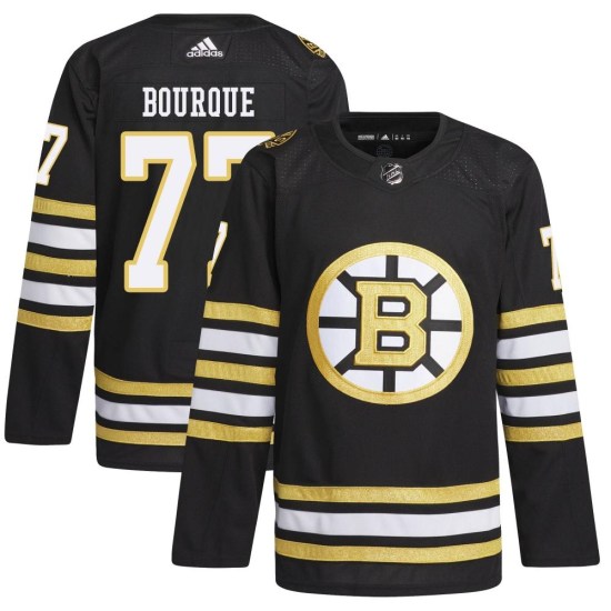 Ray Bourque Boston Bruins Authentic 100th Anniversary Primegreen Adidas Jersey - Black