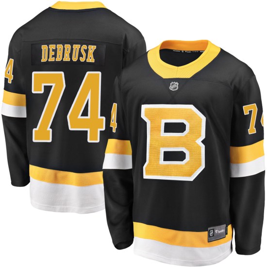 Jake DeBrusk Boston Bruins Premier Breakaway Alternate Fanatics Branded Jersey - Black