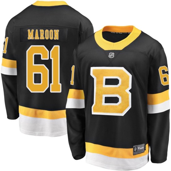 Pat Maroon Boston Bruins Premier Breakaway Alternate Fanatics Branded Jersey - Black