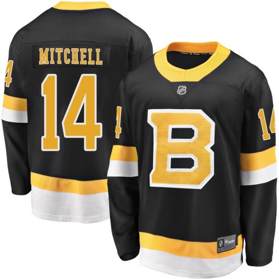 Ian Mitchell Boston Bruins Premier Breakaway Alternate Fanatics Branded Jersey - Black