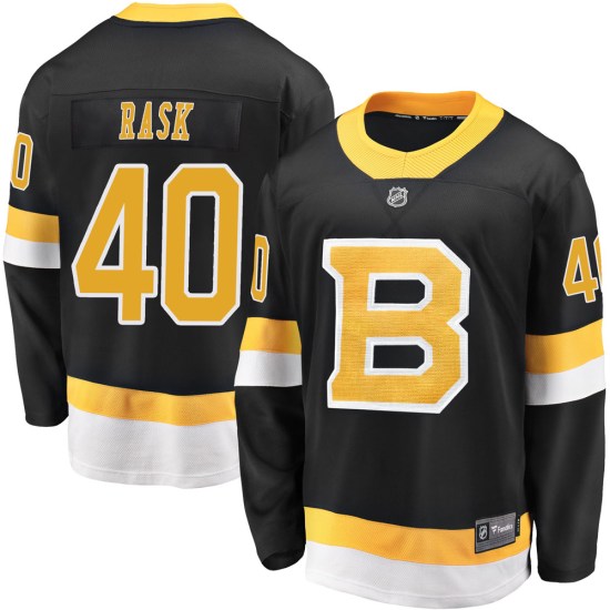 Tuukka Rask Boston Bruins Premier Breakaway Alternate Fanatics Branded Jersey - Black
