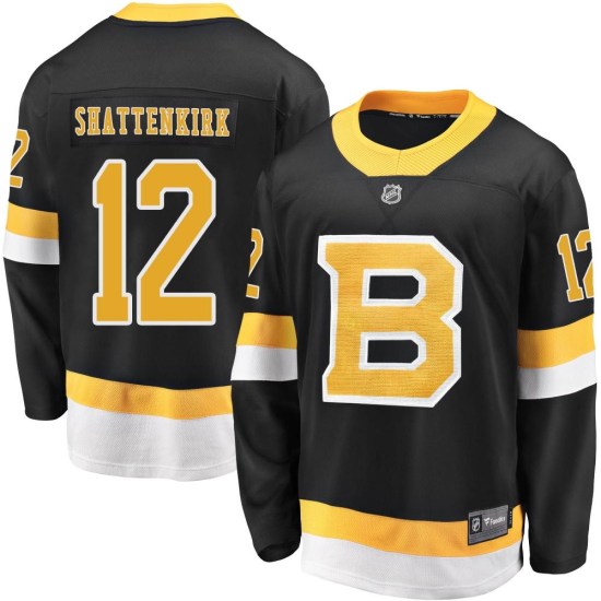 Kevin Shattenkirk Boston Bruins Premier Breakaway Alternate Fanatics Branded Jersey - Black