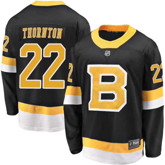 Shawn Thornton Boston Bruins Premier Breakaway Alternate Fanatics Branded Jersey - Black