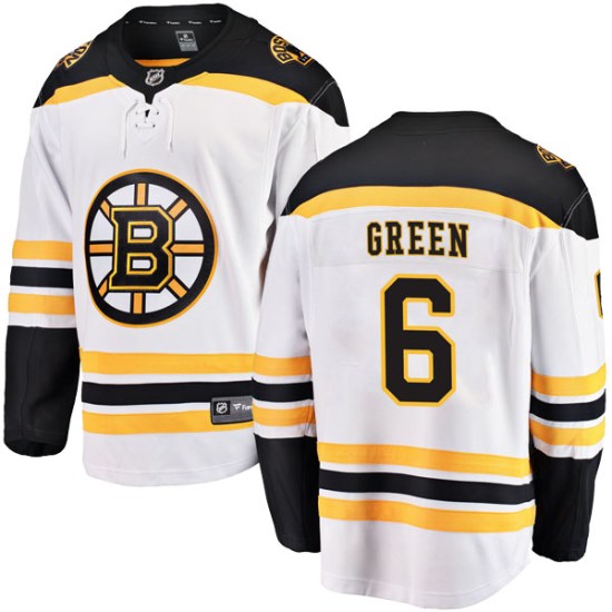 Ted Green Boston Bruins Youth Breakaway Away Fanatics Branded Jersey - White