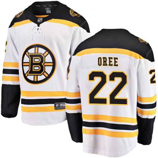 Willie O'ree Boston Bruins Youth Breakaway Away Fanatics Branded Jersey - White