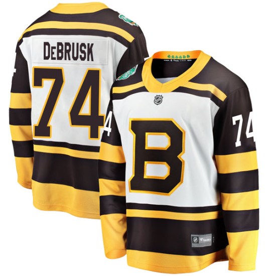 Jake DeBrusk Boston Bruins Breakaway 2019 Winter Classic Fanatics Branded Jersey - White