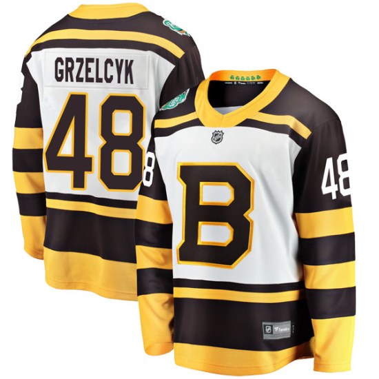 Matt Grzelcyk Boston Bruins Breakaway 2019 Winter Classic Fanatics Branded Jersey - White