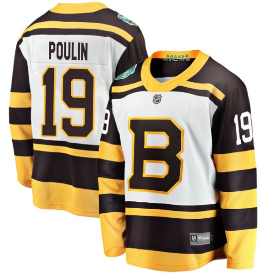 Dave Poulin Boston Bruins Breakaway 2019 Winter Classic Fanatics Branded Jersey - White