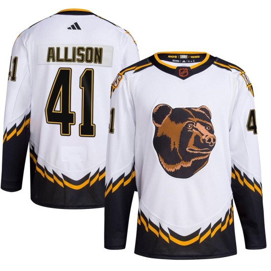 Jason Allison Boston Bruins Youth Authentic Reverse Retro 2.0 Adidas Jersey - White