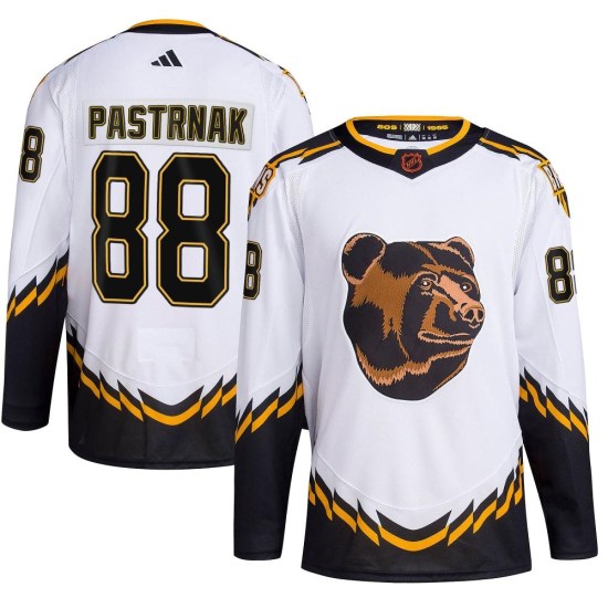David Pastrnak Boston Bruins Youth Authentic Reverse Retro 2.0 Adidas Jersey - White