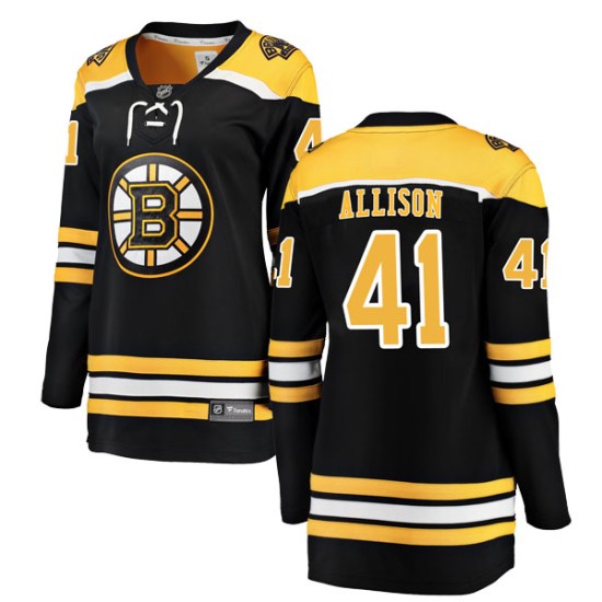 Jason Allison Boston Bruins Women's Breakaway Home Fanatics Branded Jersey - Black