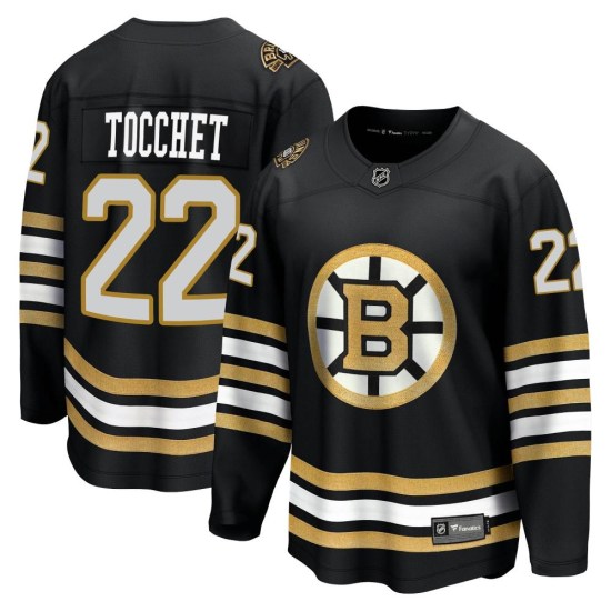 Rick Tocchet Boston Bruins Premier Breakaway 100th Anniversary Fanatics Branded Jersey - Black