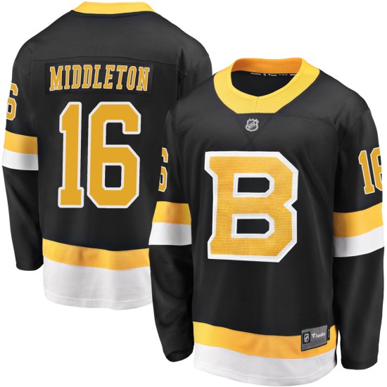 Rick Middleton Boston Bruins Youth Premier Breakaway Alternate Fanatics Branded Jersey - Black