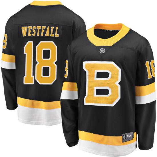 Ed Westfall Boston Bruins Youth Premier Breakaway Alternate Fanatics Branded Jersey - Black