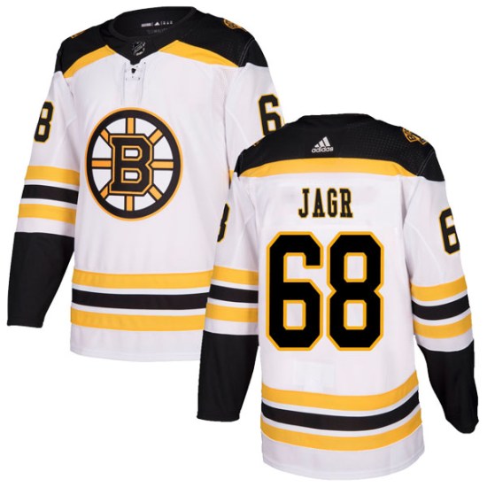 Jaromir Jagr Boston Bruins Authentic Away Adidas Jersey - White