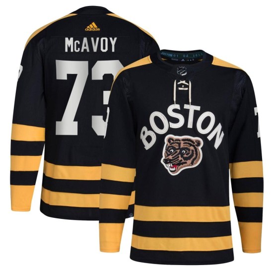 Charlie McAvoy Boston Bruins Authentic 2023 Winter Classic Adidas Jersey - Black