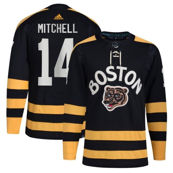 Ian Mitchell Boston Bruins Authentic 2023 Winter Classic Adidas Jersey - Black