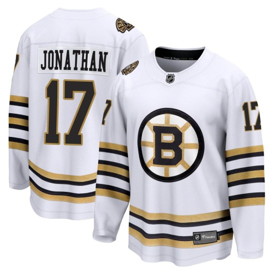 Stan Jonathan Boston Bruins Premier Breakaway 100th Anniversary Fanatics Branded Jersey - White