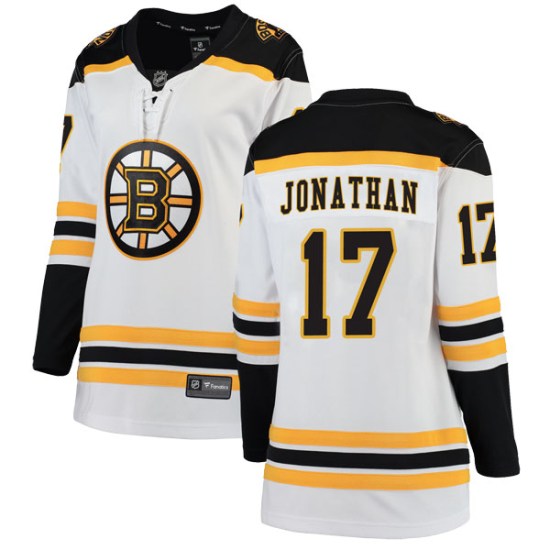 Stan Jonathan Boston Bruins Women's Breakaway Away Fanatics Branded Jersey - White