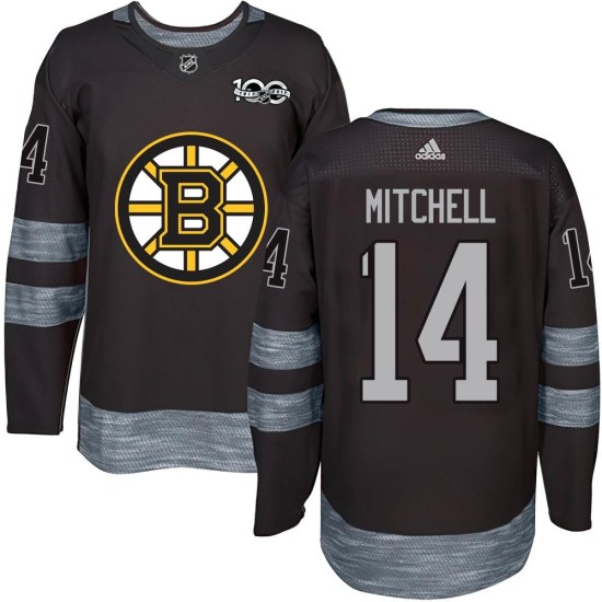 Ian Mitchell Boston Bruins Youth Authentic 1917-2017 100th Anniversary Jersey - Black