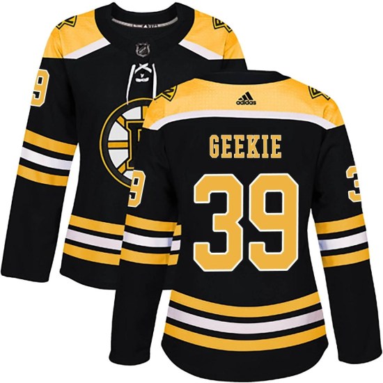 Morgan Geekie Boston Bruins Women's Authentic Home Adidas Jersey - Black