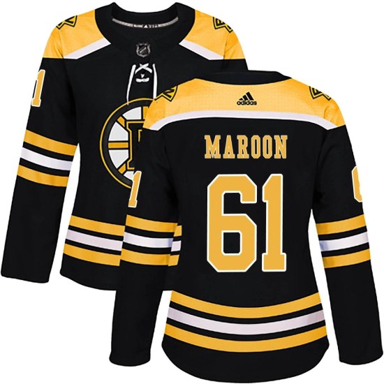 Pat Maroon Boston Bruins Women's Authentic Home Adidas Jersey - Black