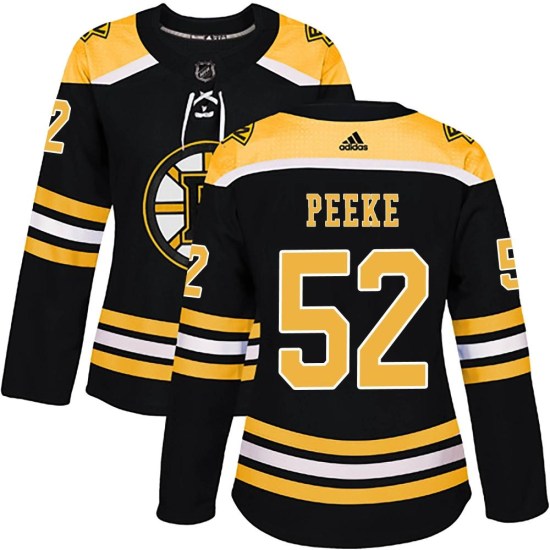 Andrew Peeke Boston Bruins Women's Authentic Home Adidas Jersey - Black