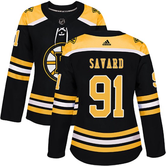 Marc Savard Boston Bruins Women's Authentic Home Adidas Jersey - Black