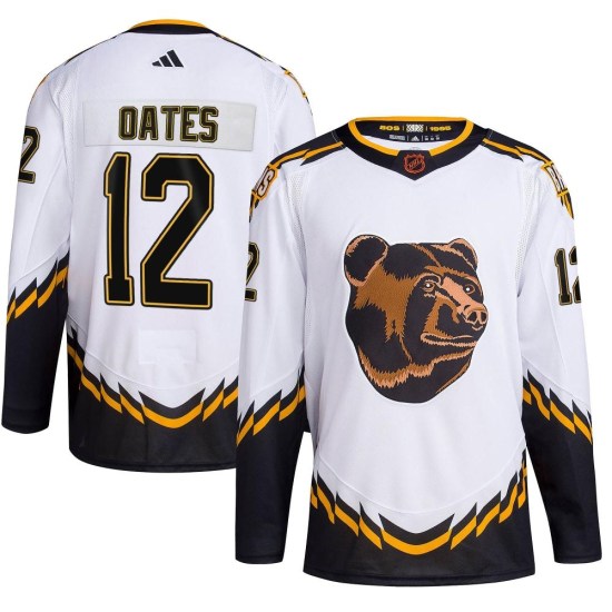 Adam Oates Boston Bruins Authentic Reverse Retro 2.0 Adidas Jersey - White
