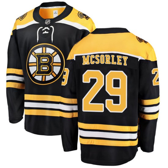 Marty Mcsorley Boston Bruins Youth Breakaway Home Fanatics Branded Jersey - Black