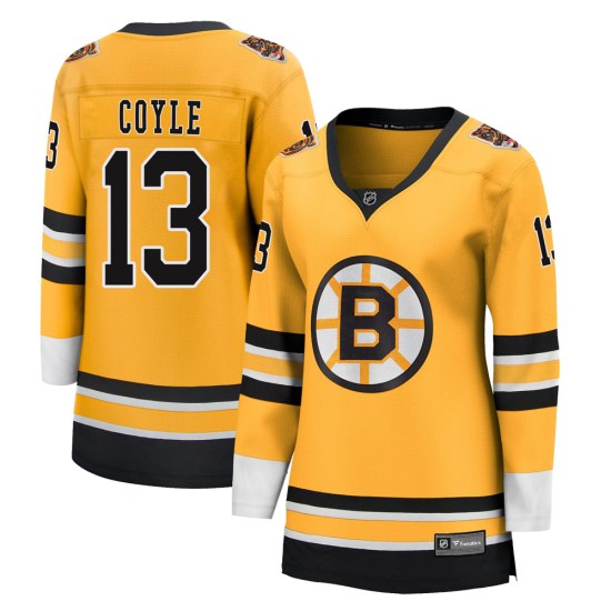 Charlie Coyle Boston Bruins Women's Breakaway 2020/21 Special Edition Fanatics Branded Jersey - Gold