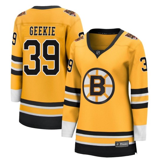 Morgan Geekie Boston Bruins Women's Breakaway 2020/21 Special Edition Fanatics Branded Jersey - Gold