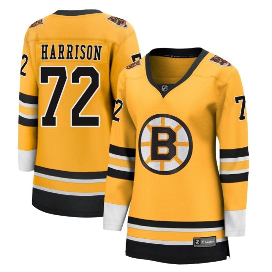 Brett Harrison Boston Bruins Women's Breakaway 2020/21 Special Edition Fanatics Branded Jersey - Gold