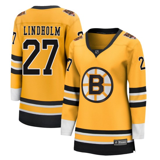 Hampus Lindholm Boston Bruins Women's Breakaway 2020/21 Special Edition Fanatics Branded Jersey - Gold