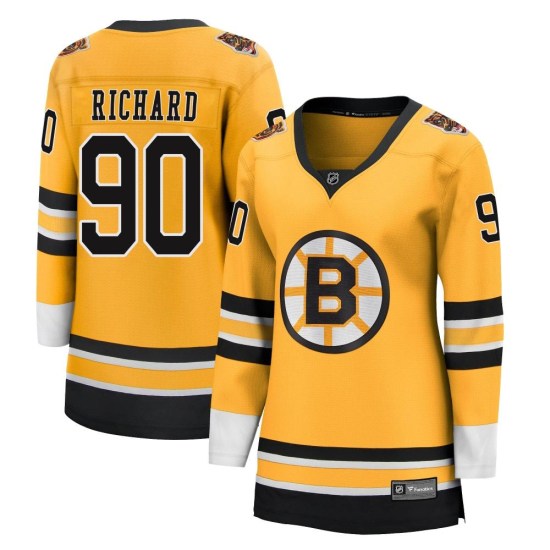 Anthony Richard Boston Bruins Women's Breakaway 2020/21 Special Edition Fanatics Branded Jersey - Gold
