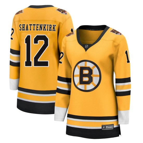 Kevin Shattenkirk Boston Bruins Women's Breakaway 2020/21 Special Edition Fanatics Branded Jersey - Gold
