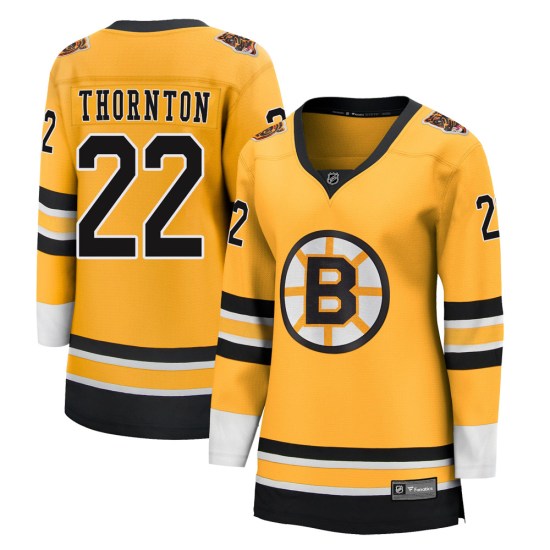 Shawn Thornton Boston Bruins Women's Breakaway 2020/21 Special Edition Fanatics Branded Jersey - Gold
