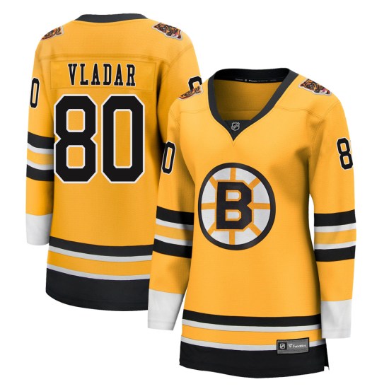 Daniel Vladar Boston Bruins Women's Breakaway 2020/21 Special Edition Fanatics Branded Jersey - Gold