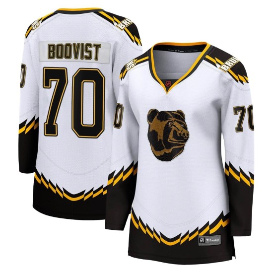 Jesper Boqvist Boston Bruins Women's Breakaway Special Edition 2.0 Fanatics Branded Jersey - White